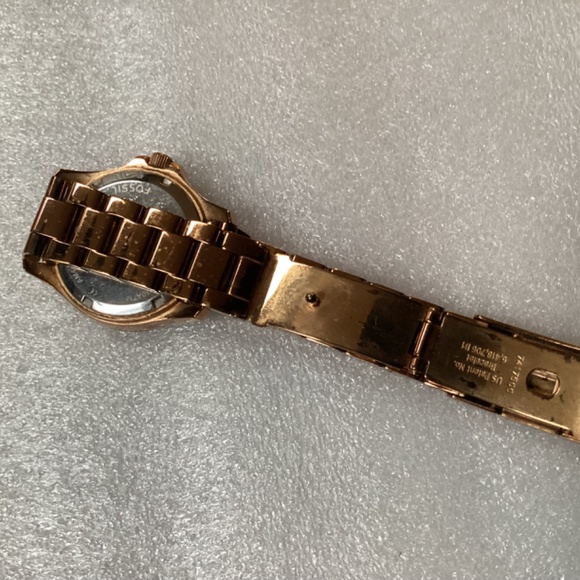Fossil Retro Traveller Three Hand Rose Gold-tone Women’s Watch AM4454 main image 9